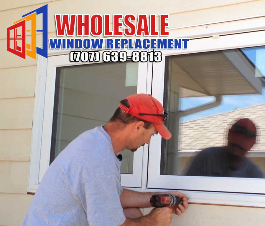 HVAC central air conditioning unit being replaced